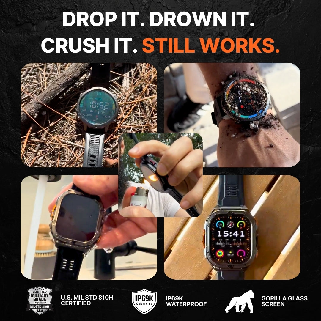 AlpineX – Rugged Smartwatch