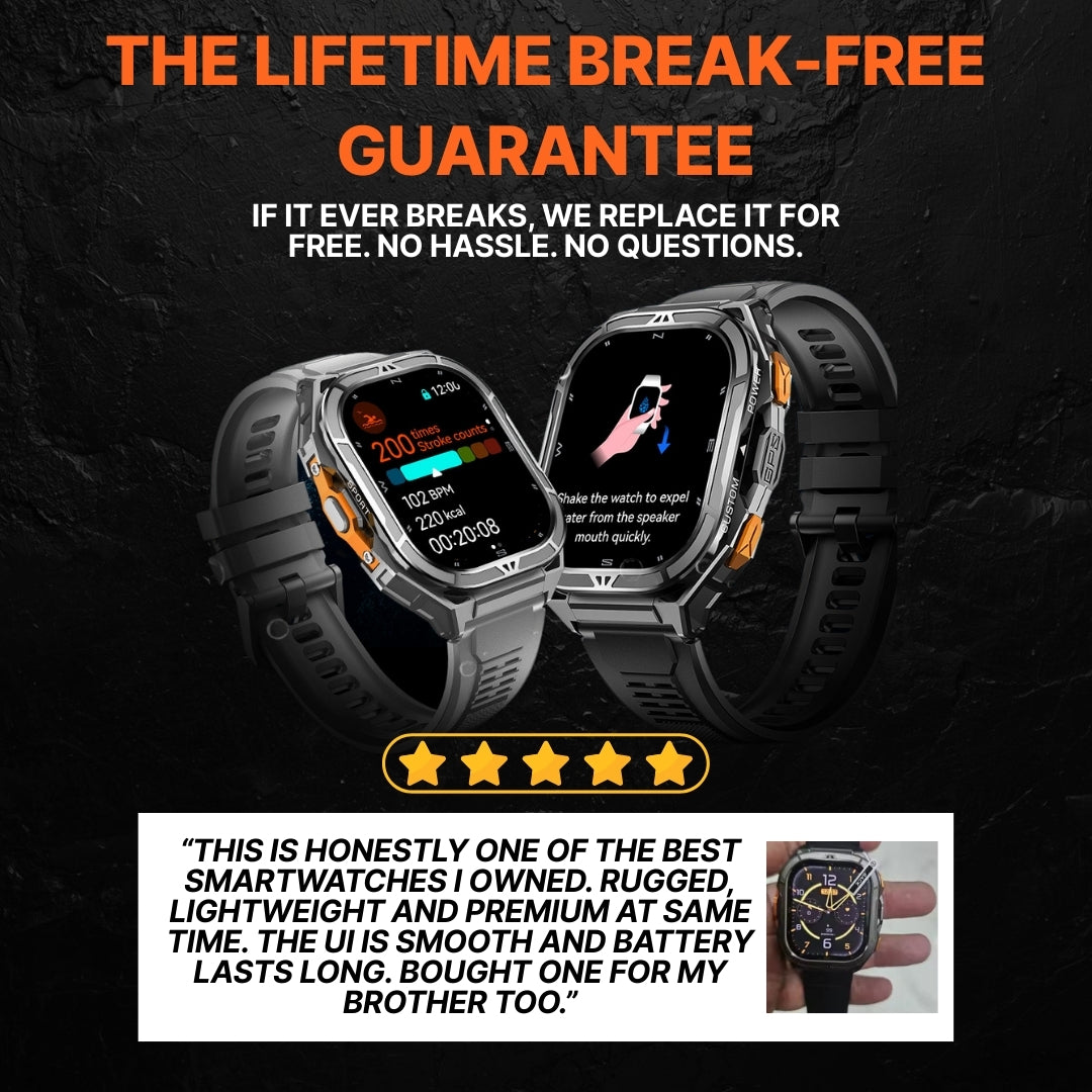 AlpineX – Rugged Smartwatch