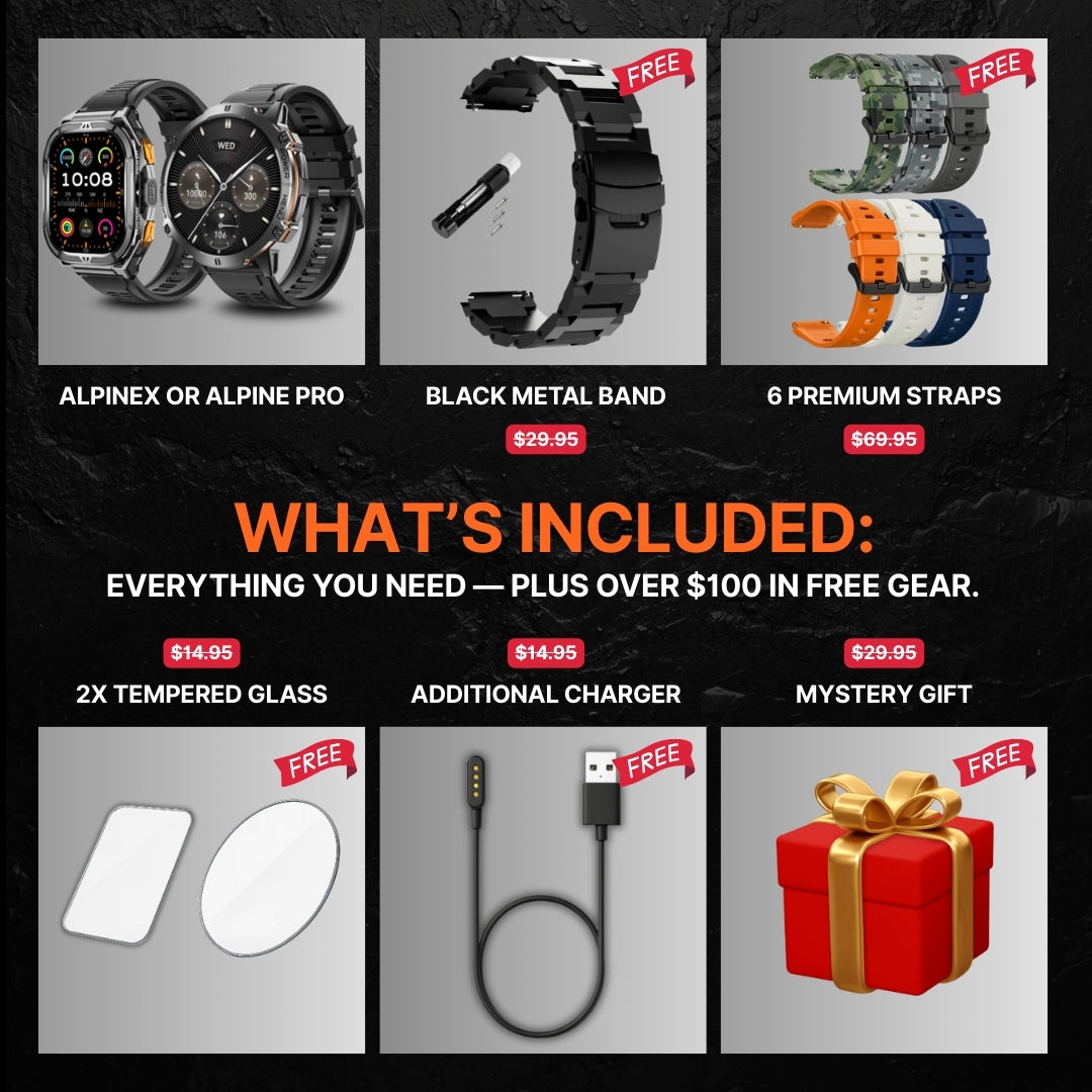Kronox Alpine – Rugged Smartwatch