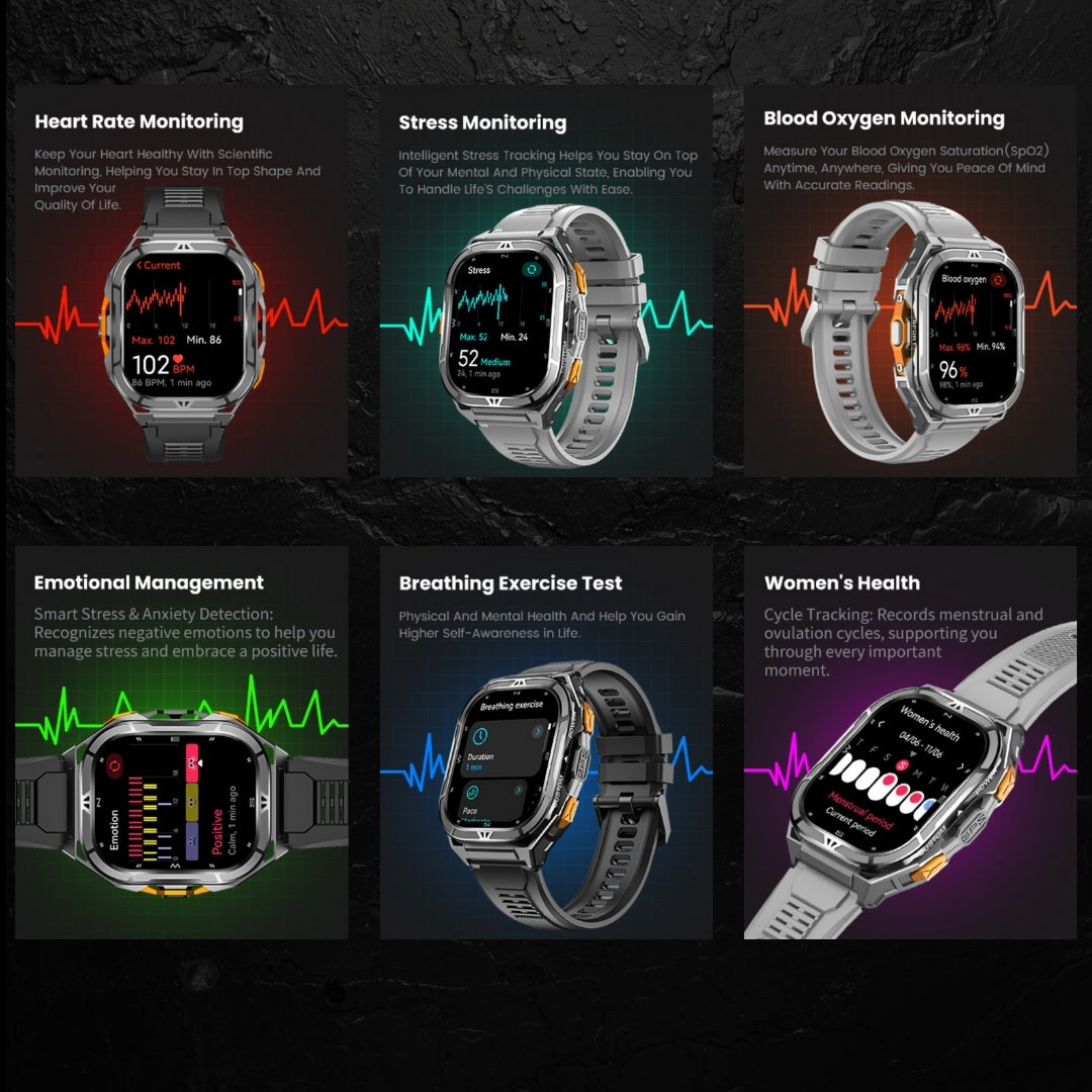 AlpineX – Rugged Smartwatch