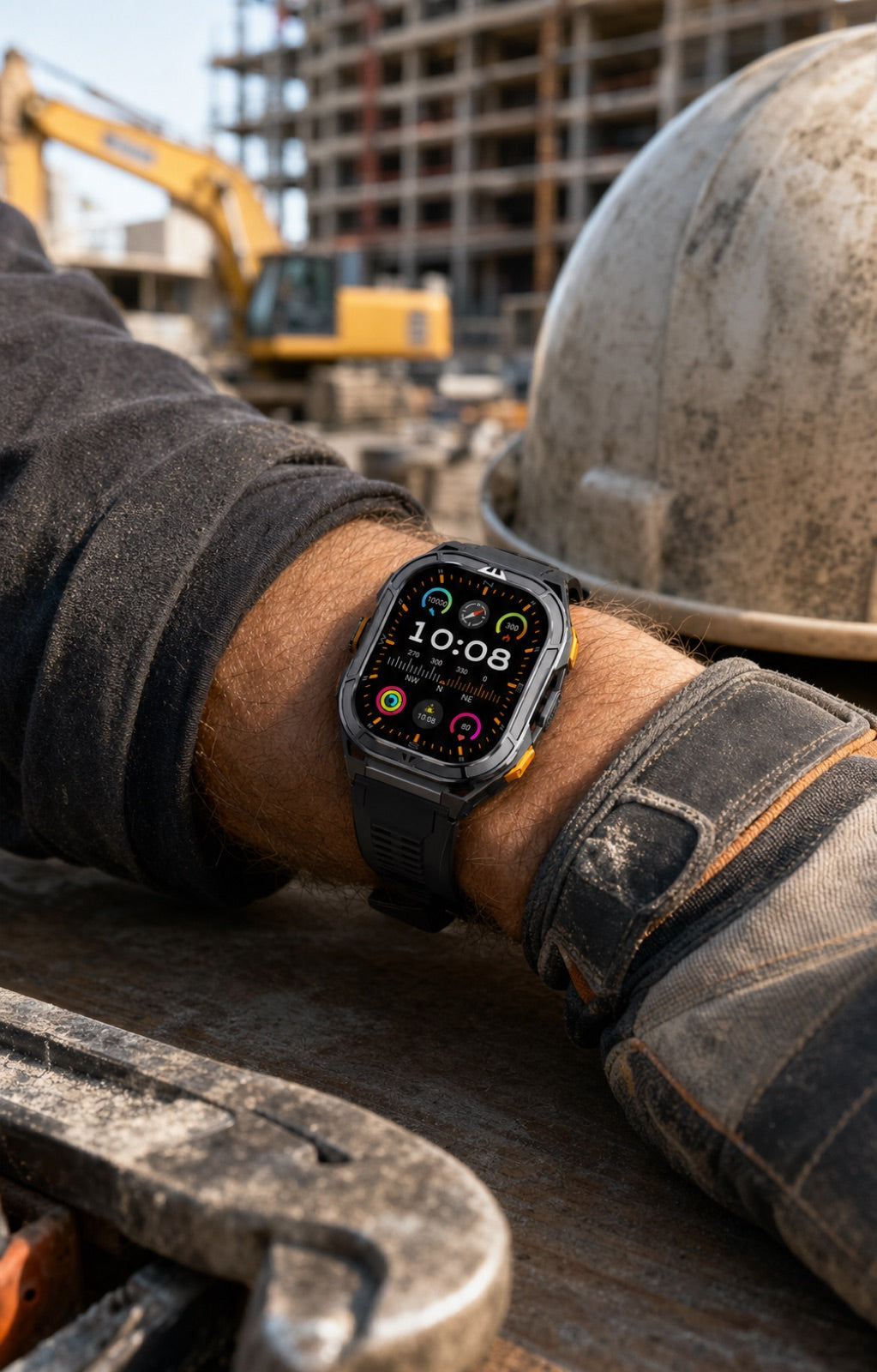 AlpineX smartwatch ready for training
